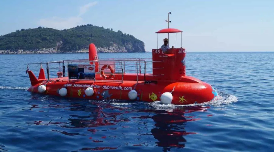 Submarine ride in Andaman
