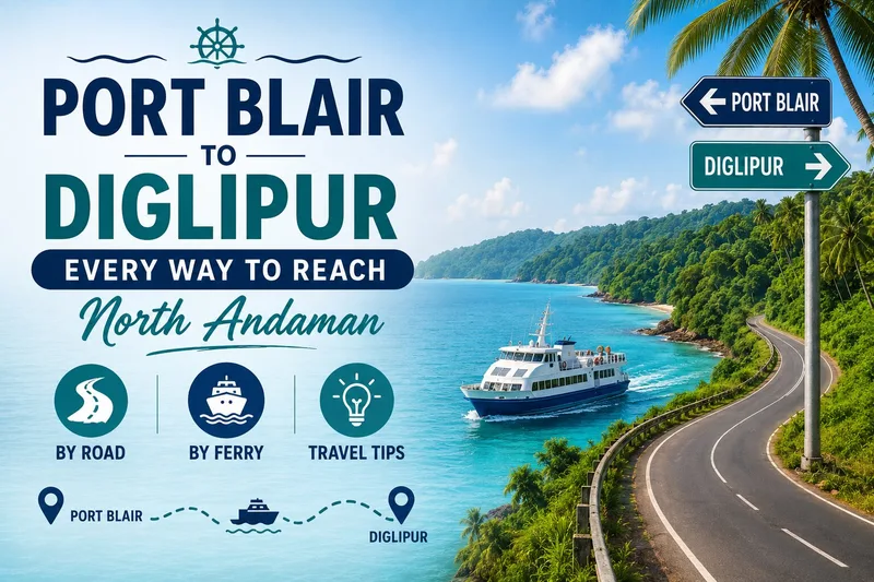 Port Blair to Diglipur: Every Way to Reach North Andaman