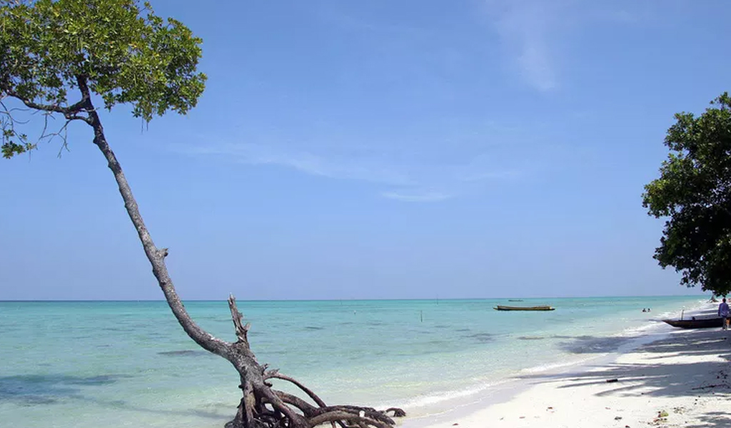 Merk Bay Beach in Andaman Island