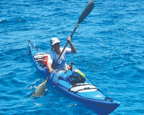 Kayaking with Tanaz in Andaman