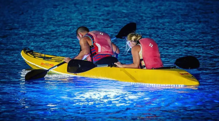 Night kayaking, Havelock Island