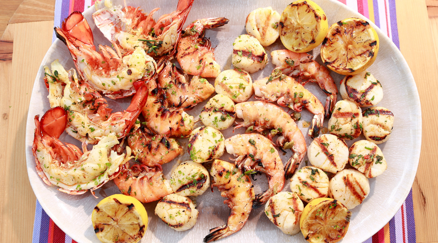 Grilled Seafood in andaman
