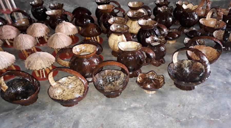 Andaman’s Coconut Shell Products Make Beautiful Souvenirs