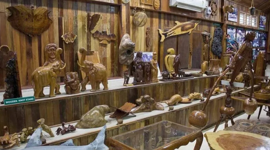 Attractive Wooden Crafts of Andaman