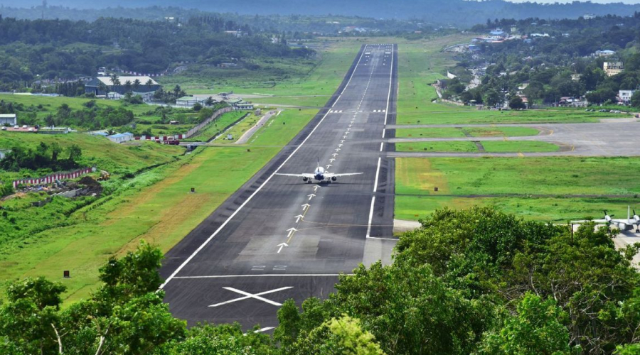 runway Veer Savarkar airport andaman