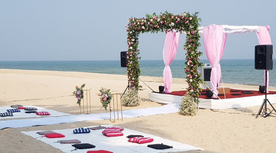 beach wedding in Andaman