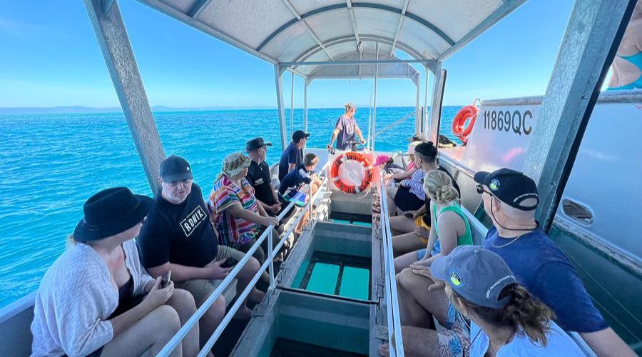 glass bottom boat ride