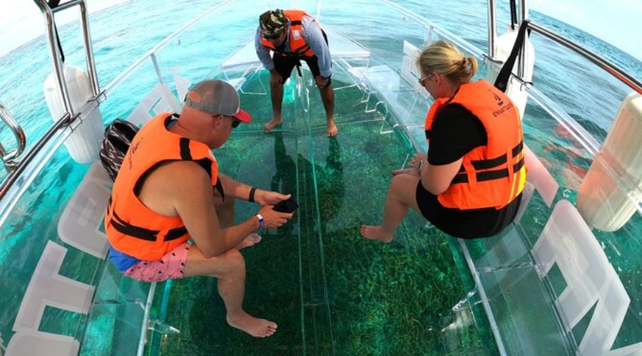 glass bottom boat ride